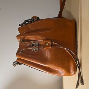 Pratesi drawstring bucket purse